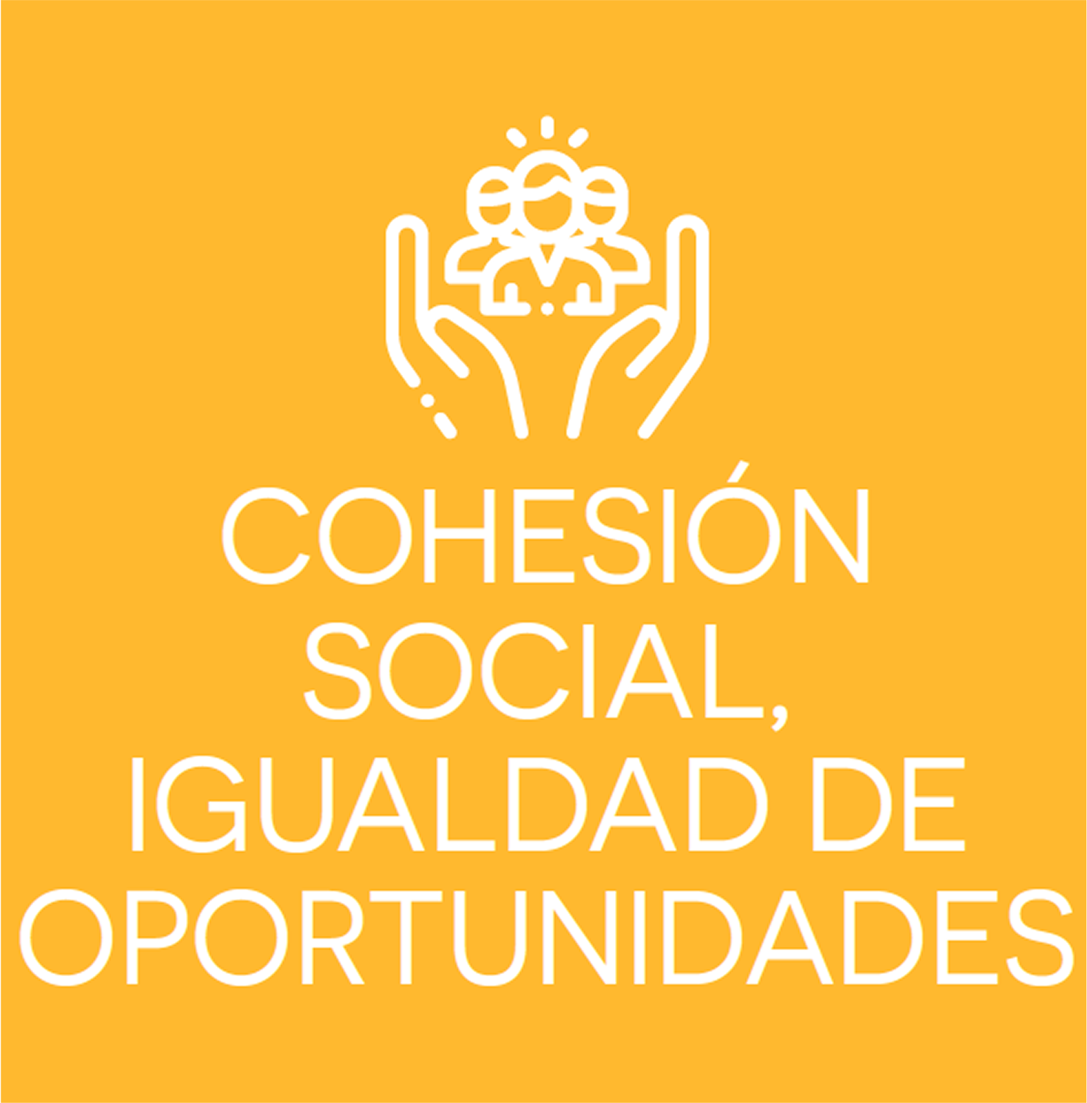 COHESIÓN SOCIAL, IGUALDAD DE OPORTUNIDADES