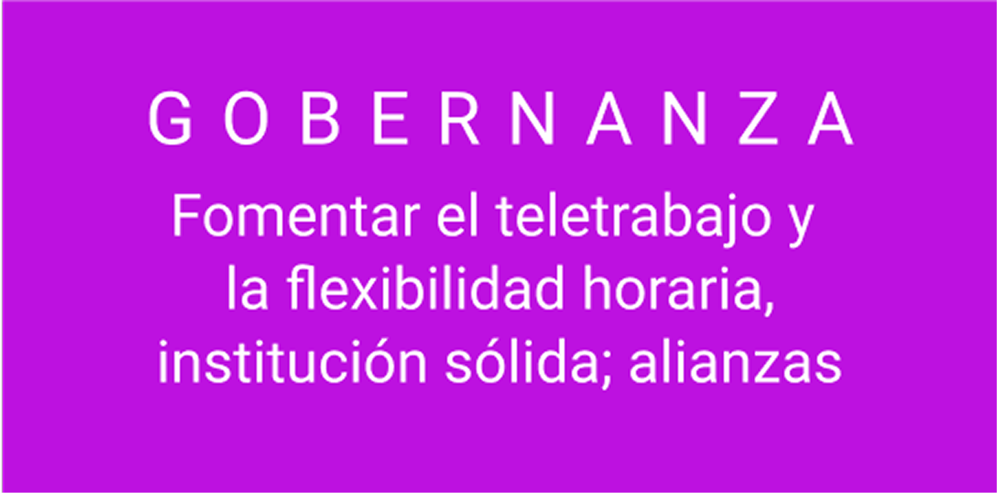 GOBERNANZA